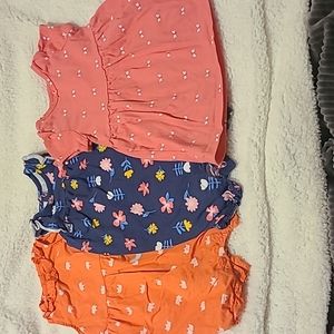 Carter's/ Just for You Romper & Dress bundle